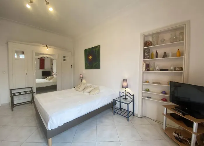 242 Cannes La Croisette - Studio Au Calme Cote Jardin